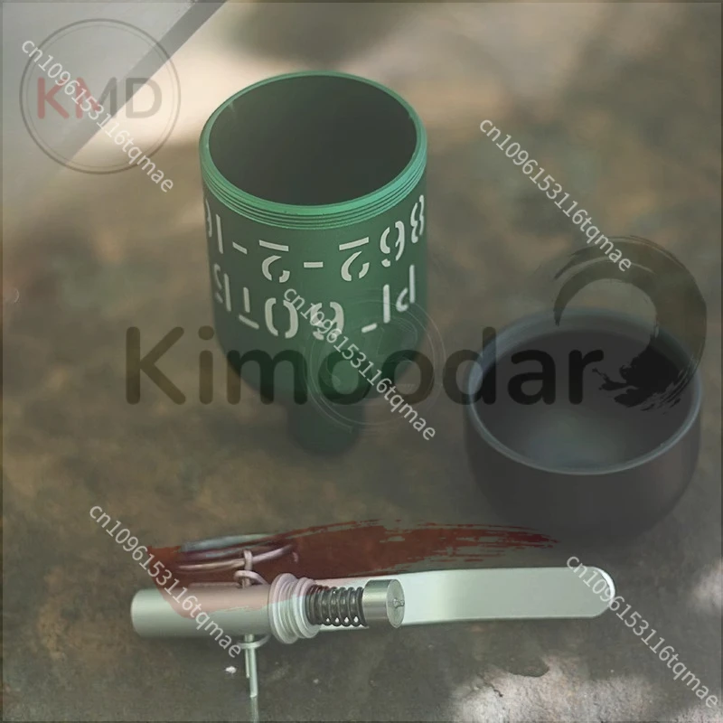 1 قطعة CNC نوع RG60TB النسخة المعدنية مجموعة ثابتة نموذج لا وظيفة علبة الإيدز الحرف اليدوية السينما والتلفزيون الدعائم #6