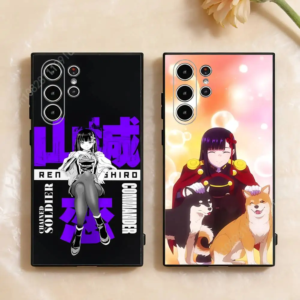Yamashiro Ren Anime Phone Case for Samsung Galaxy S21 22 Ultra Plus S23 S24 FE Lite S25 26 30 Fundas Matte