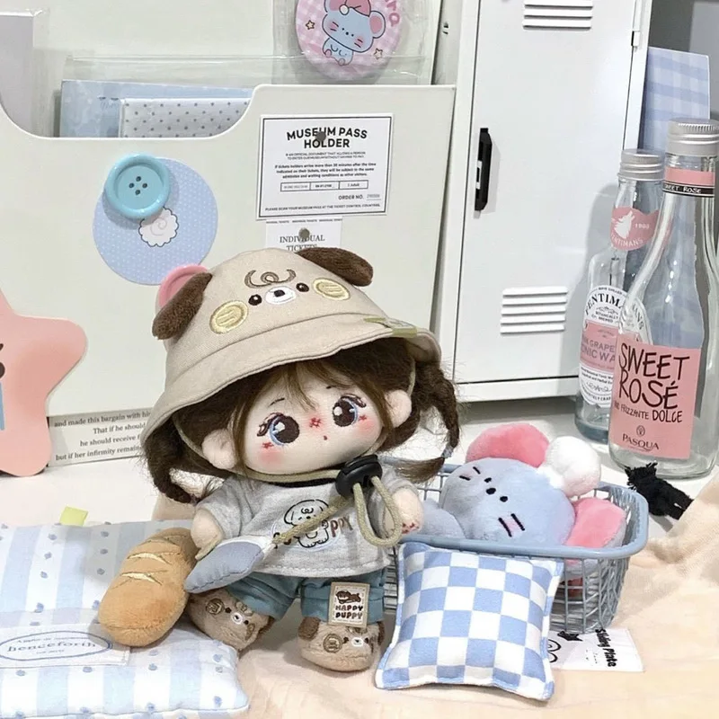 

10cm Baby Clothes New Sunday Dog Set Baby Clothes 10cm Cotton Doll Doll Dress Up Baby Clothes Accessories