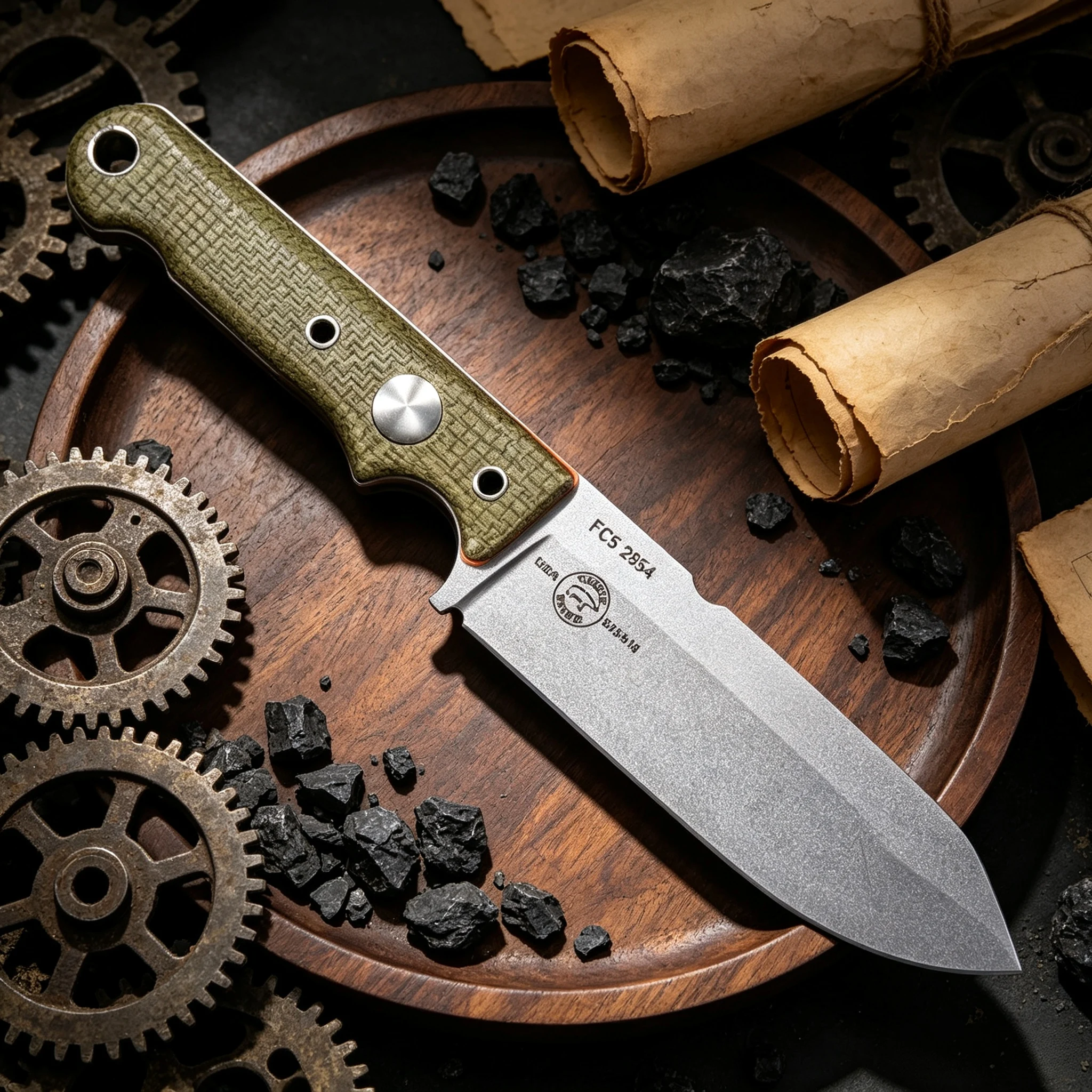 White River-FC5 Multi-Functional Camping Knife S35V Steel Outdoor Exploration Fishing Emergency Tool Convenient