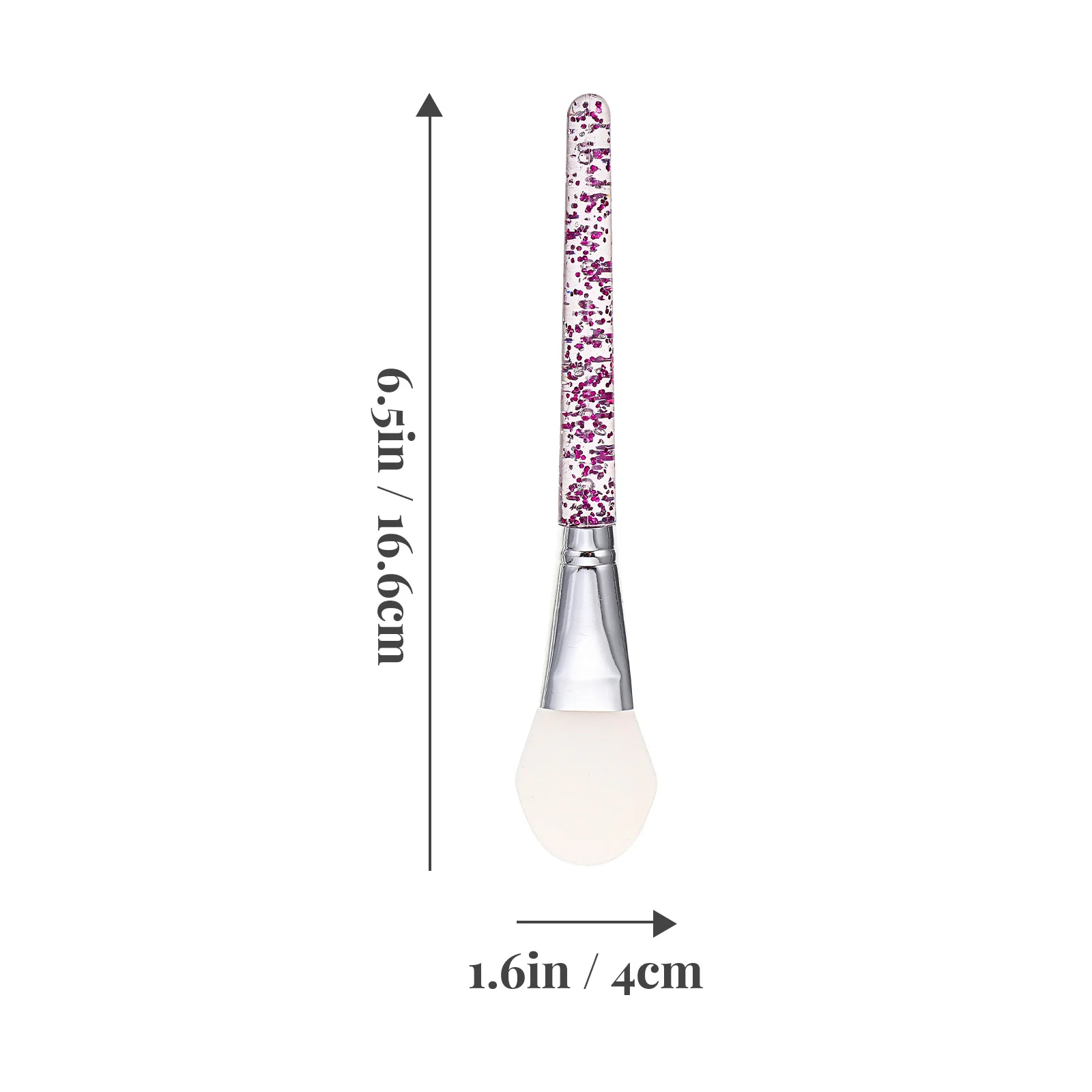 4 Uds cepillo de máscara de silicona diseño ergonómico ligero portátil para viaje cara agradable a la piel fácil de limpiar herramienta de belleza cepillo de maquillaje