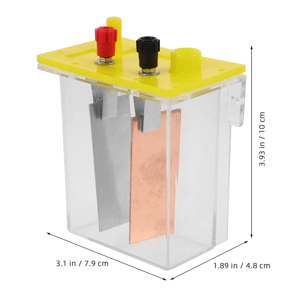 مجموعتان من أدوات تجربة الفيزياء لصندوق المياه المالحة، مشروع علوم الكهرباء للخلية الأساسية للأطفال #4