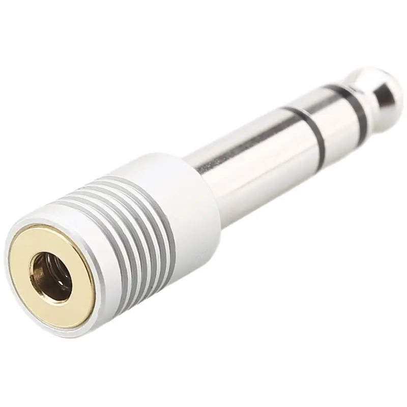 [B24B!】 For Speaker Compatible High Quality 3.5Mm Audio Jack Converter 6.35Mm Male To 3.5Mm Female Connector
