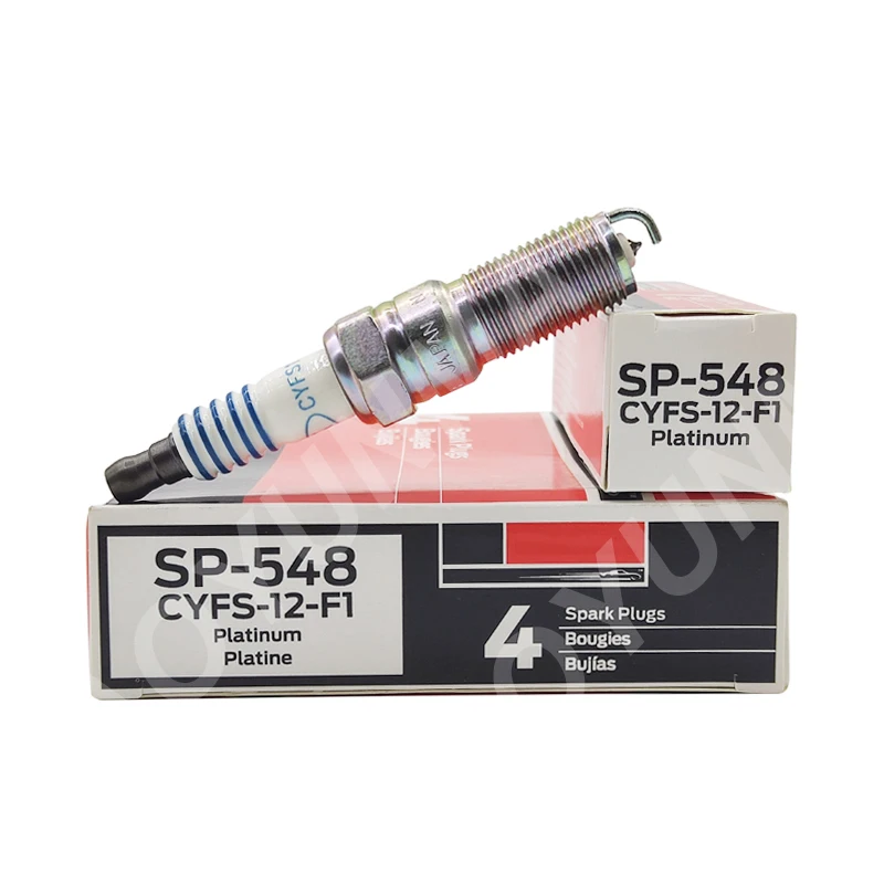 

32PCS SP-548 CYFS12F1 Platinum Spark Plug Candles Fits For Ford Crown Victoria SP548 CYFS-12-F1 SP 548 High Quality Candles