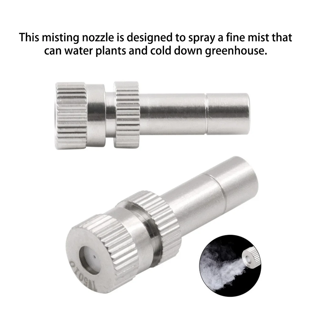 6mm Misting Nozzle Mist Sprayer Atomizing Spray Nozzles Spare Parts