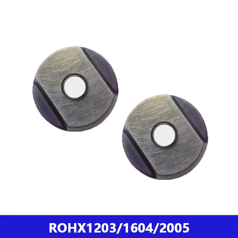 

ROHX ROHX1203 ROHX1604 ROHX2005 YBG202 Original Carbide Inserts Processing: Stainless Steel, Alloy Steel CNC Lathe Machine Tool