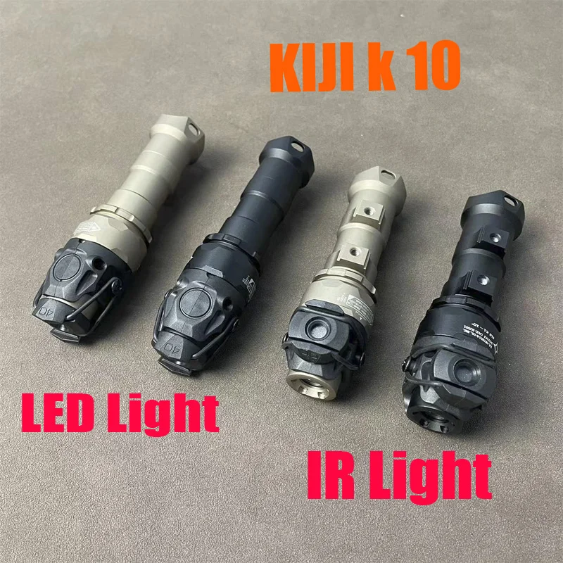 

Tactical Metal Weapon KIJI k10 LED Scout Light K10 IR Light 350mw Hunting Accessories