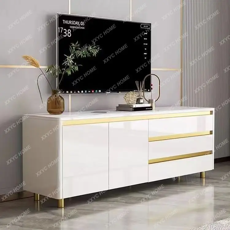 HHins wind telescopic dresser TV cabinet Xingyao Supreme multi-functional dresser storage integrated light luxury TV cabinet