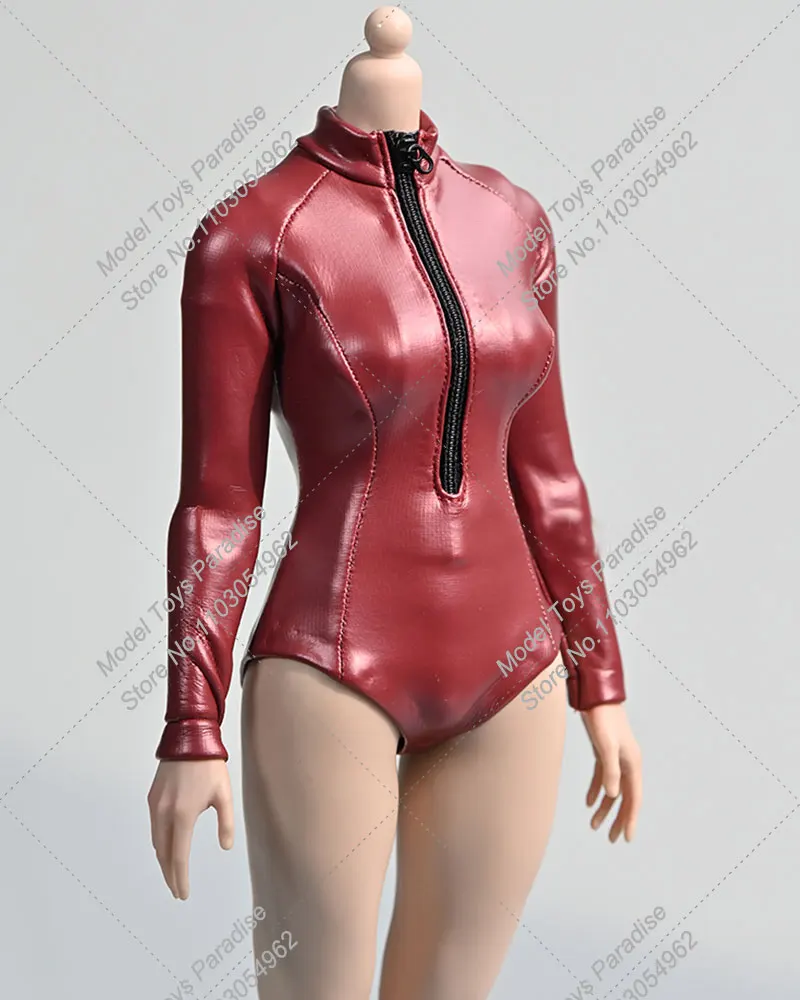 sp-169 1/6 Female Soldier Diving Clothes One Piece Surf Snorkeling Surfing Bikini Swimsuit Accessories Fit 12inch Action Figure