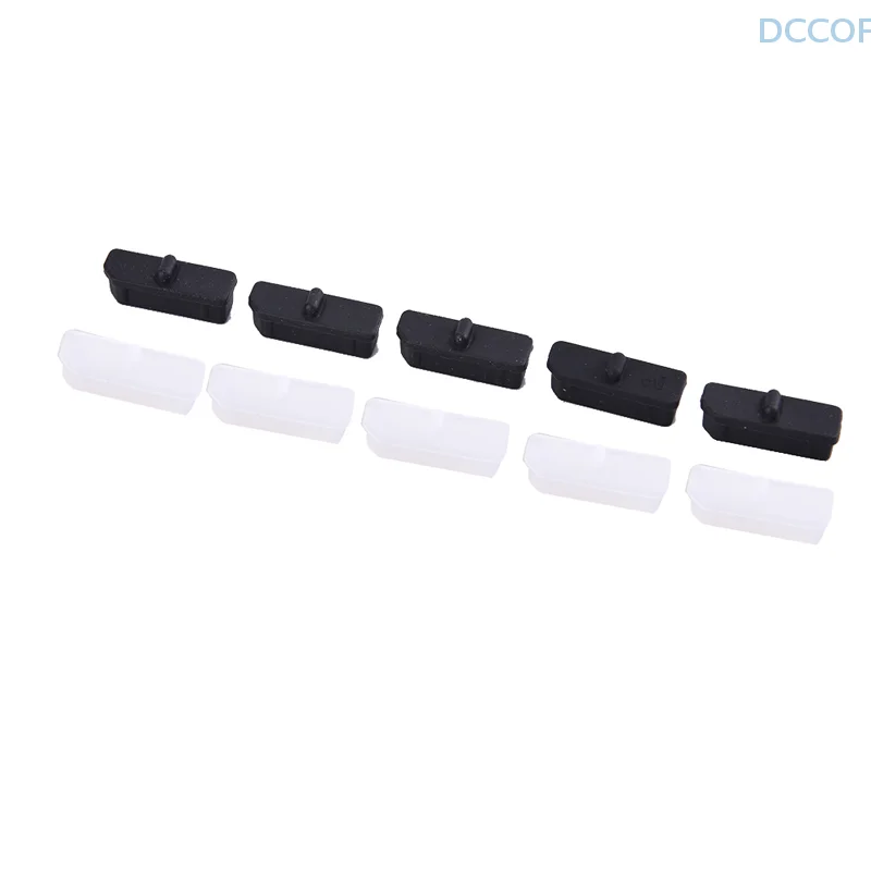 5Pcs DisplayPort Protective Cover Rubber Covers Dust Cap For Computer DP Conne