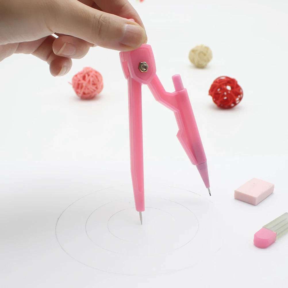 

3 pcs Automatic Pencil Compass Set ABS Student Tool Drafting Precision School Geometry Math Drawing Instrument Kit