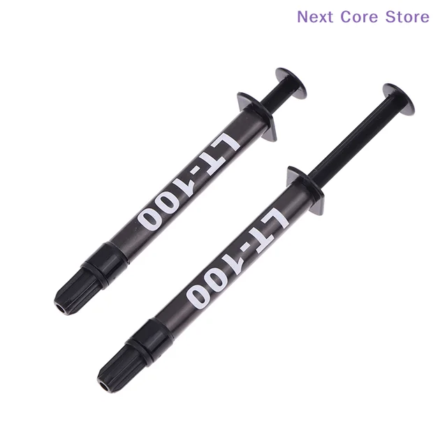 [NC]1Pc 1.5g/3g LT-100 138W Liquid Metal Thermal Paste CPU GPU Graphics Card CPU Laptop Cooling Conductive Silicone Grease Sheet 4
