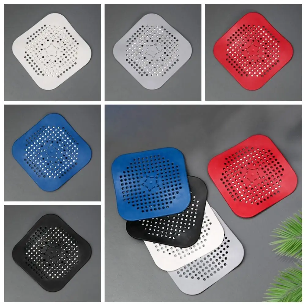 

Portable Drain Hair Catcher Filter Sink Durable Wear-resistant Anti-blocking Mat Multifunction Anti-odor Deodorization
