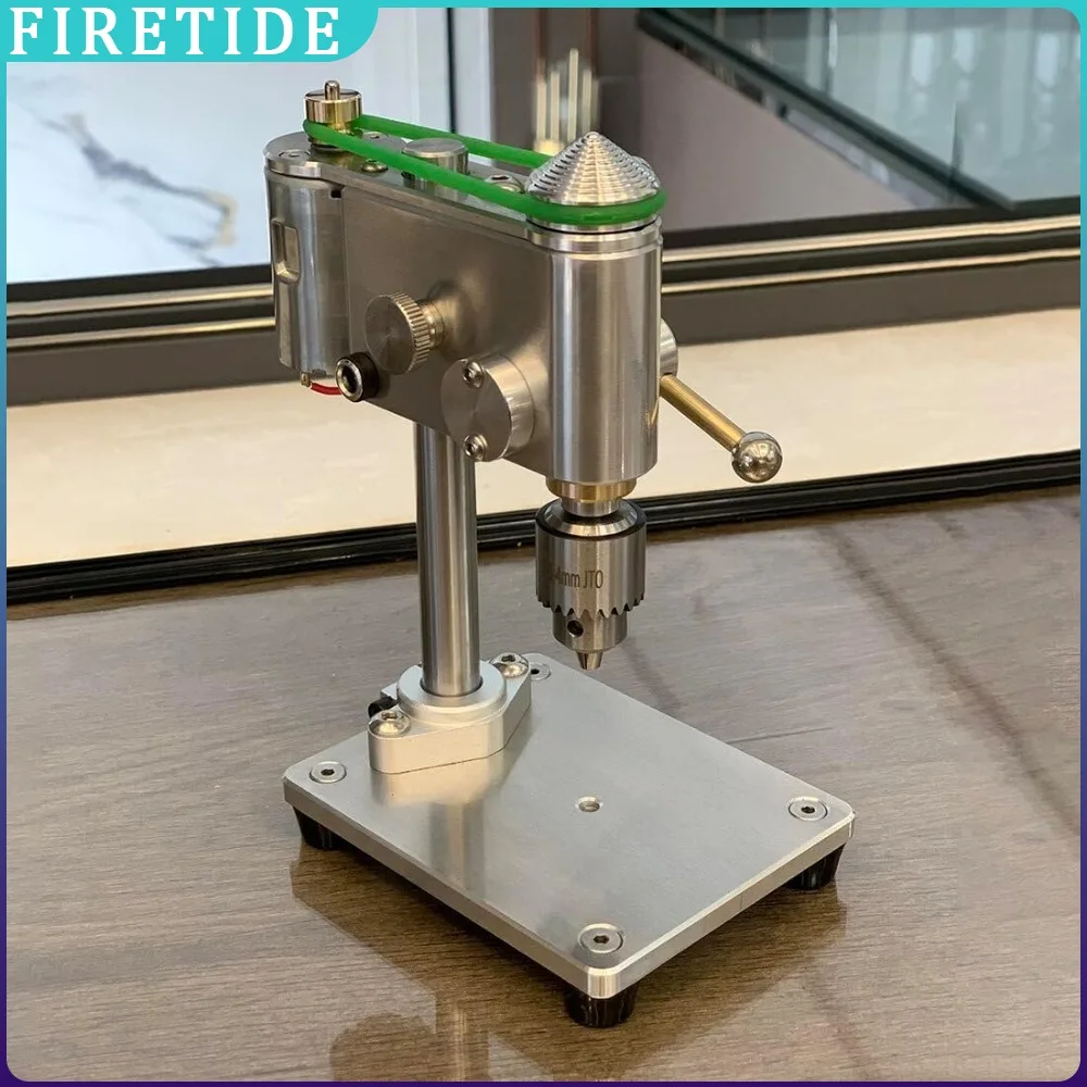 

Micro Bench Drill 0.3-4mm, Desktop Mechanical Bench Drilling Machine for Model Crafts DIY Tool, Small Bench Drill High Precision