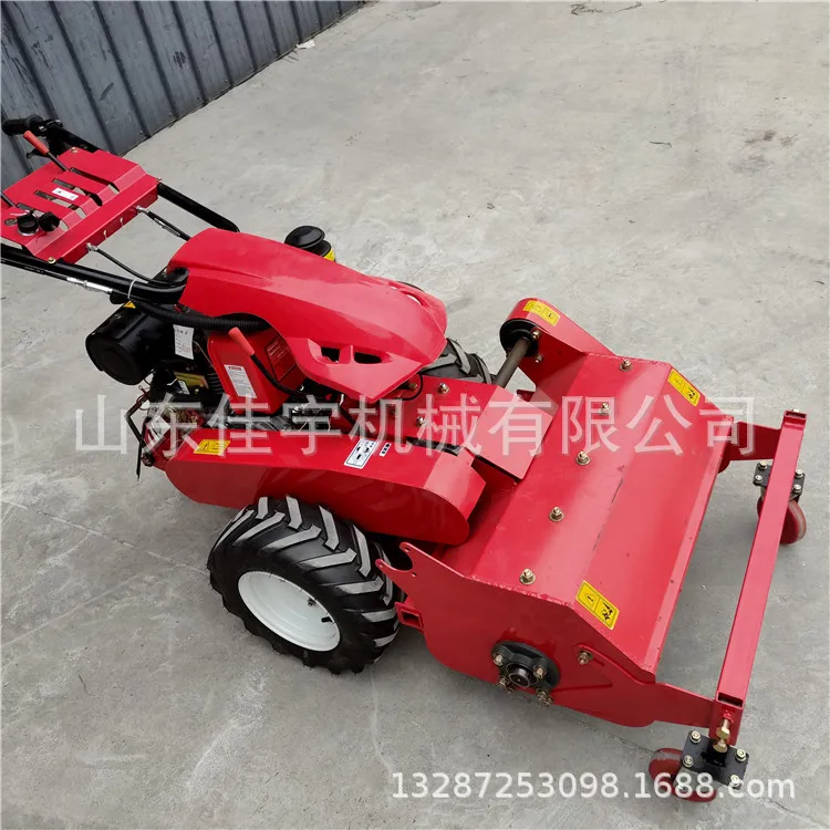 Mountainous automatic lawn mower, orchard mower, hand-held grass crusher