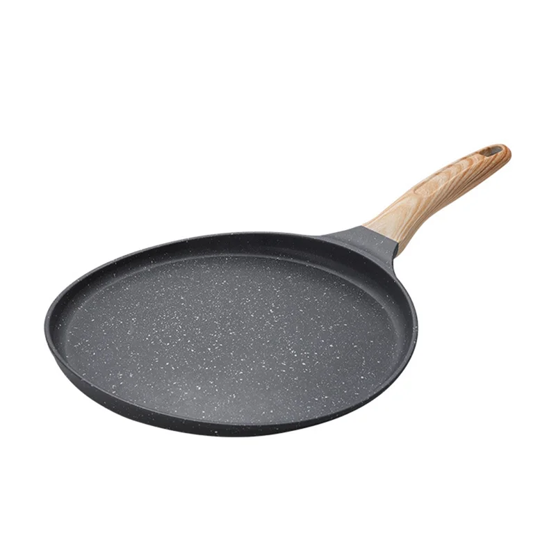 Non Stick Crepe Pan, Coating Dosa Pan for Cooking, Flat Skillet for Tortillas, Omelette, Pancake Maker