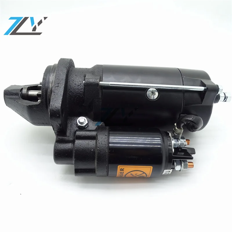 Starter motor 312-7539 12V for IS1195 Engine C3.3 C4.4 C6.6 3054 3056 Construction Machinery Parts