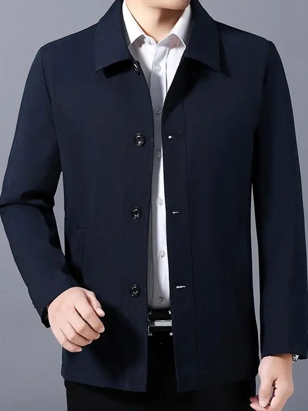 

Мужская зимняя куртка с утепленной флисовой подкладкой, осенне-зимнее повседневное пальто оверсайз для мужчин среднего возраста, очень теплое