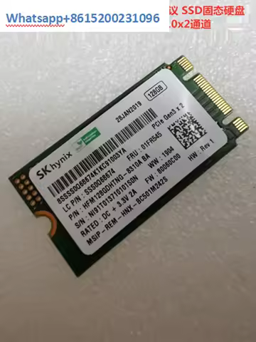 second-hand BC501 128G NVMe Protocol M.2 2242 PCIe 3.0x2 SSD Solid State Drive