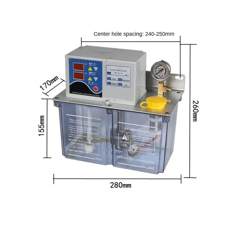 Electric oiling machine lathe milling machine punch grinder lubricating oil pump