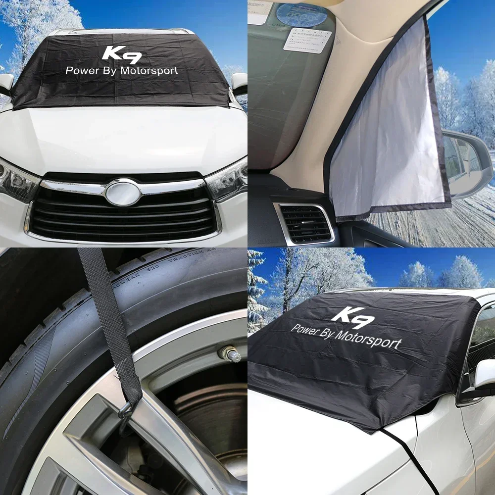 Car Windshield Snow Block Sunshade Cover For Kia CADENZA Ceed FORTE K9 OPTIMA PICANTO RIO Auto Accessories Windscreen Parasol