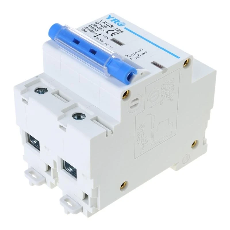 Household 2P Small Circuit Interrupters User Friendly 2P Small Breaker Shop Power Management Household Electrical Safety 831F
