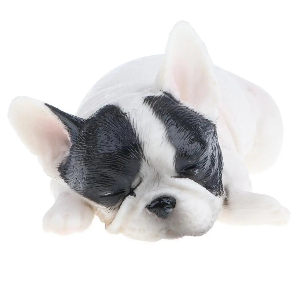 Plastic Wildlife Jungle Forest Animals - Sleeping Puppy Action Figure Pet
