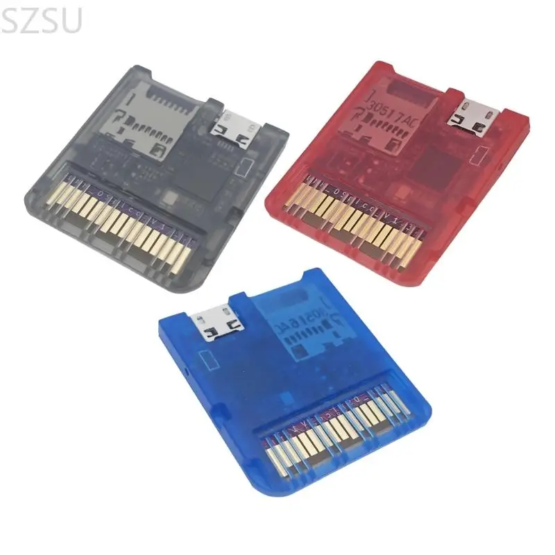 

SZSU Game Reader Cartridge with RP2040 MCU for Console Transparent Case Game Card