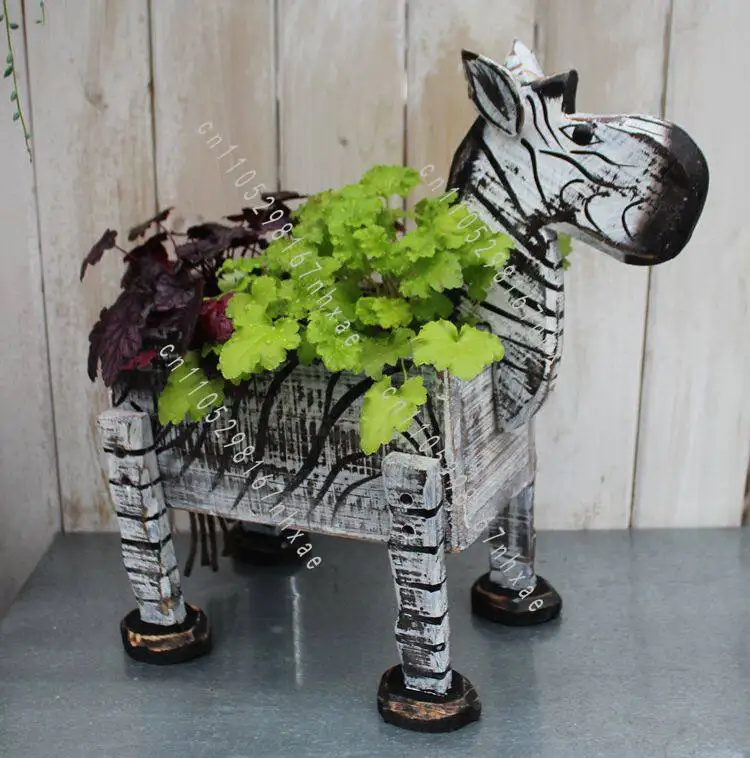 Pot Flower Shop Kindergarten Decorative Forest Flower Pot, Simple Assembly Is Required