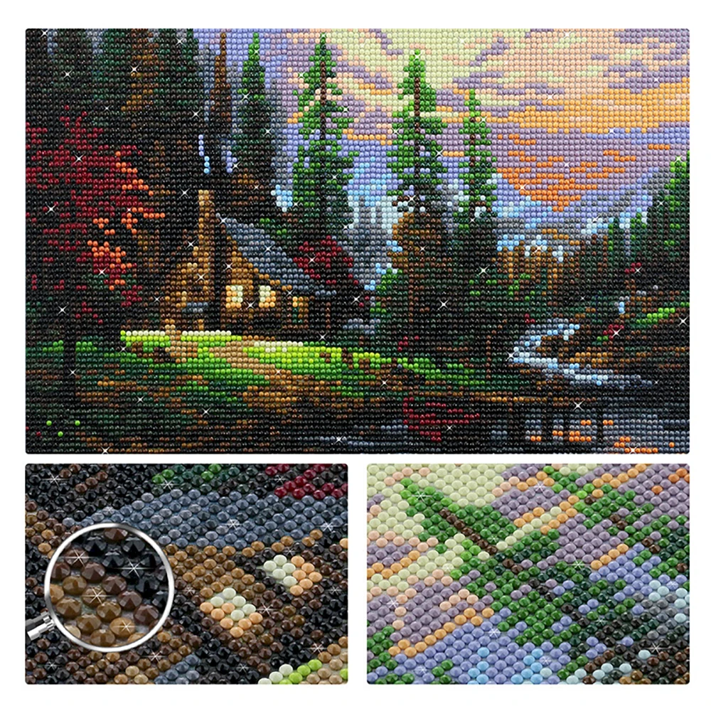 5D Diy Diamond Painting City Pixel Art Picture Full Diamond Mosaic Embroidery Cross Stitch Kit Rhinestone Inlay Home Decor Gift