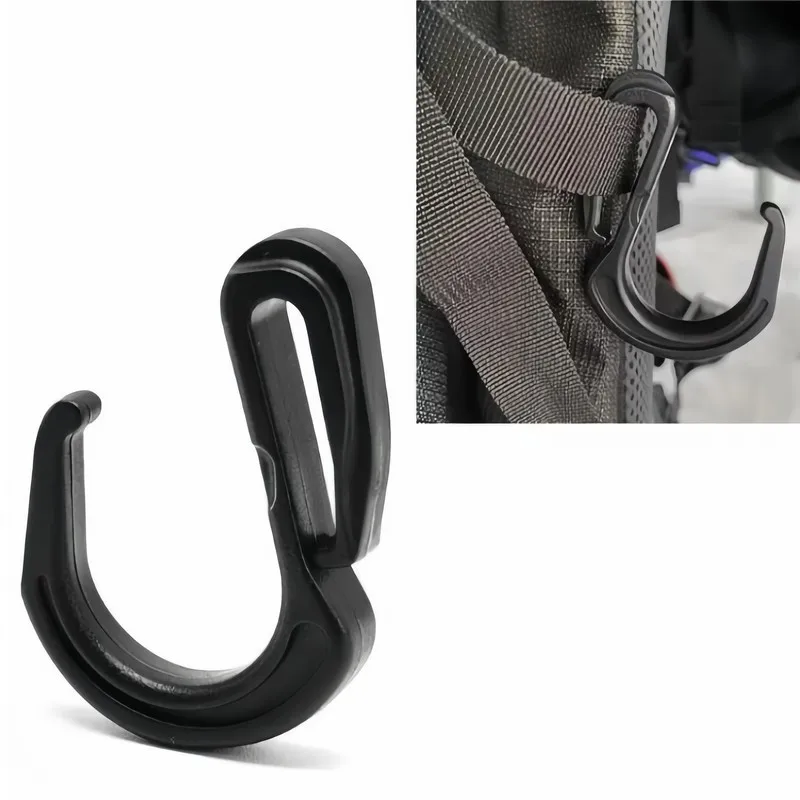 21 pcs S Hooks, Hang Grocery Bags in Car Trunk, Elastic and Load Bearing, Lightweight, Flexible and Reusable