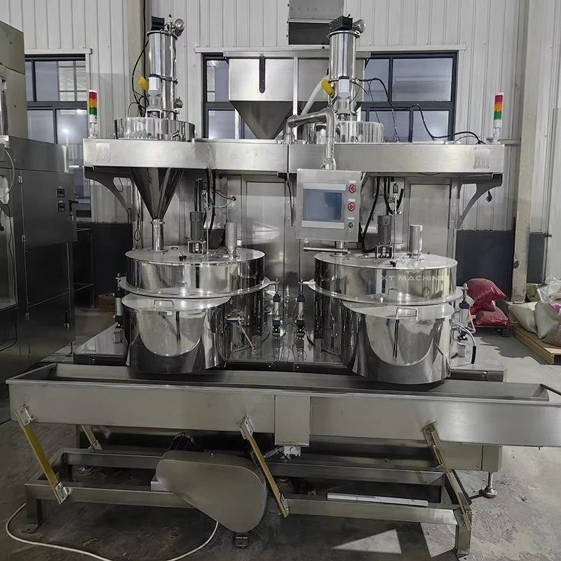 Customized High Efficiency Peanut Coating Machine 600-800kg/h Dough Coated Nut Snacks Maker Engine PLC Pump Bearing Gearbox