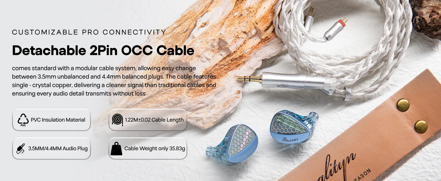 Linsoul Kiwi Ears Orchestra II 10BA Professioneller In-Ear-Monitor mit hervorragender Tonalbalance, vollständiger Geräuschisolierung – Detail 7