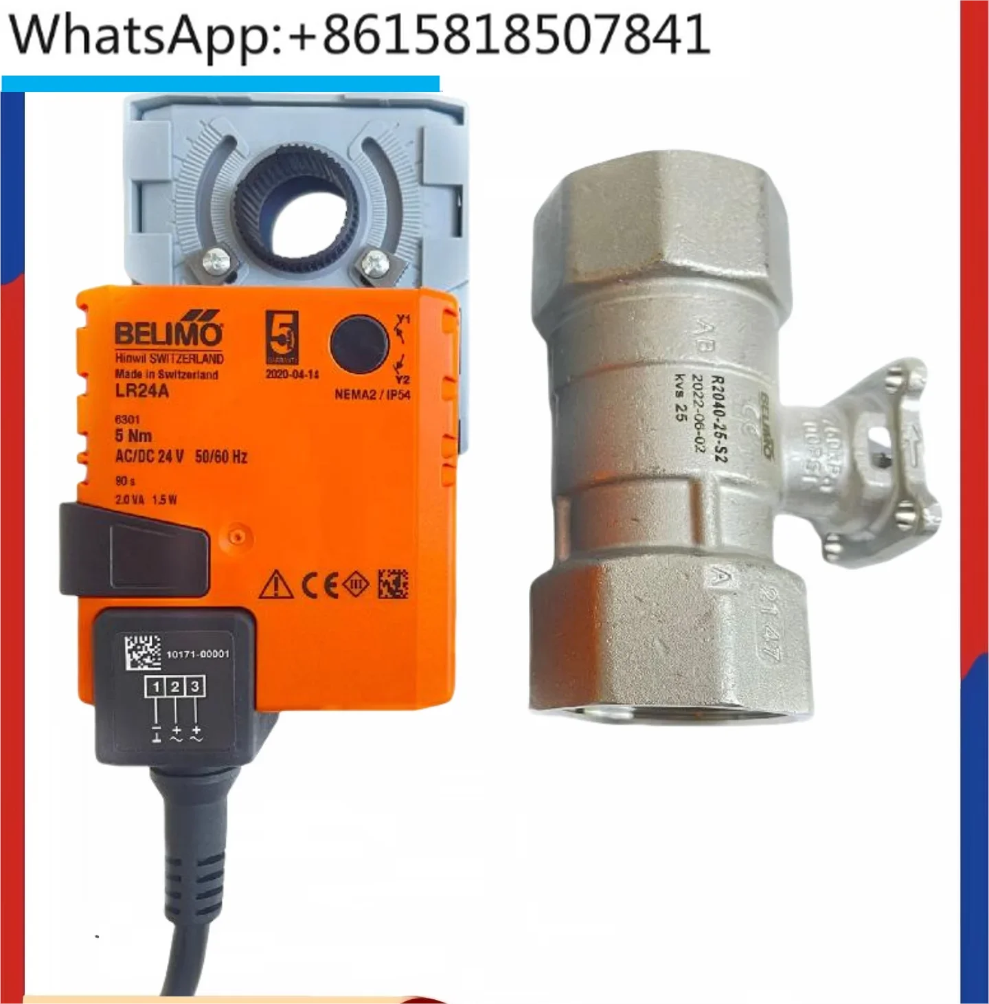 

Electric Switch Adjusting Ball Valve Actuator LR/NR24A/230A/SR Angular Stroke Valve