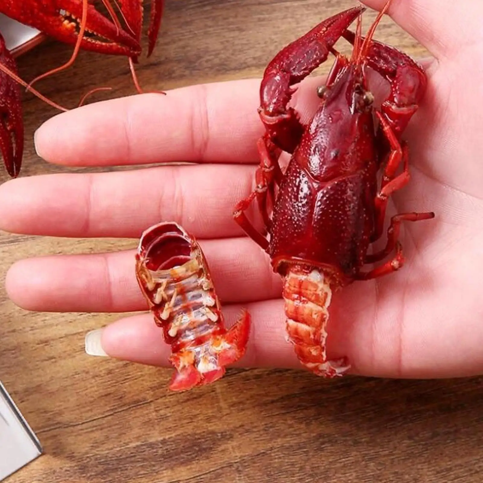 Compact Stainless Steel Crawfish Peeler Crayfish Sheller Quick Tail Remover for Seafood Lovers Kitchen