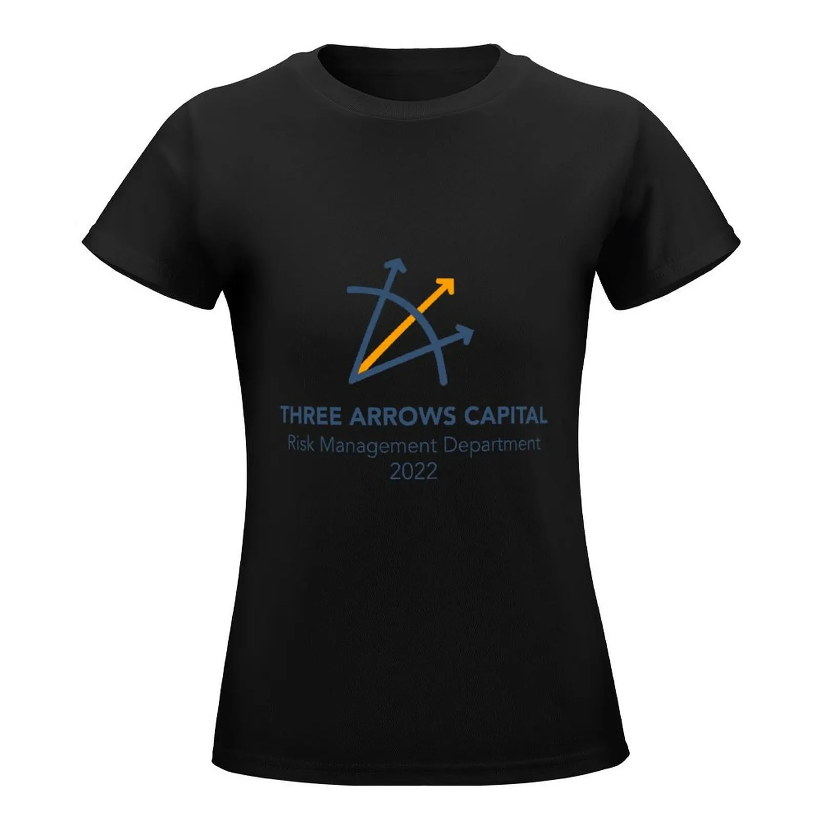 Three arrows capital - Risk Management Department 2022 T-Shirt vintage vintage clothes Women clothing