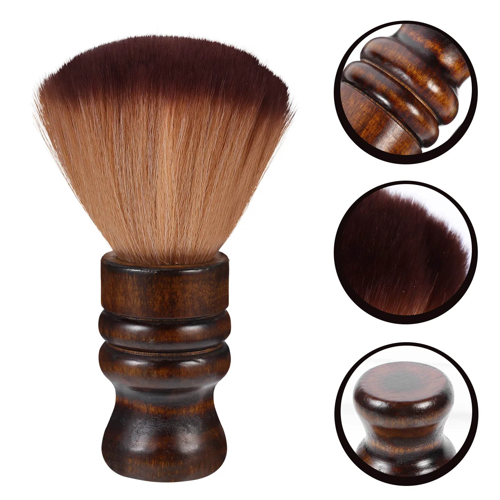 

Vinyl Record Cleaning Brush Dust Remover Brown Wooden Handle Large Area No Records Stable Base CD