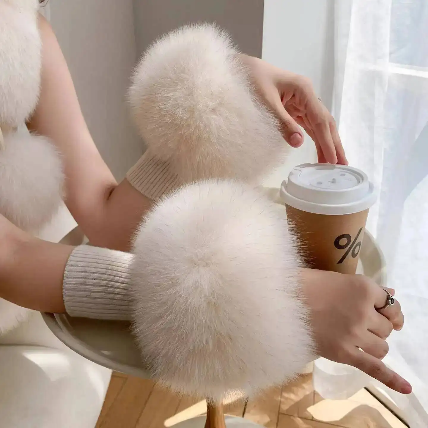 manchettes-en-vraie-fourrure-de-renard-pour-femme-–-accessoires-de-luxe-chauds-pour-l'hiver-garniture-en-fourrure-de-renard-veritable-cadeau-de-mode-manchette-de-poignet