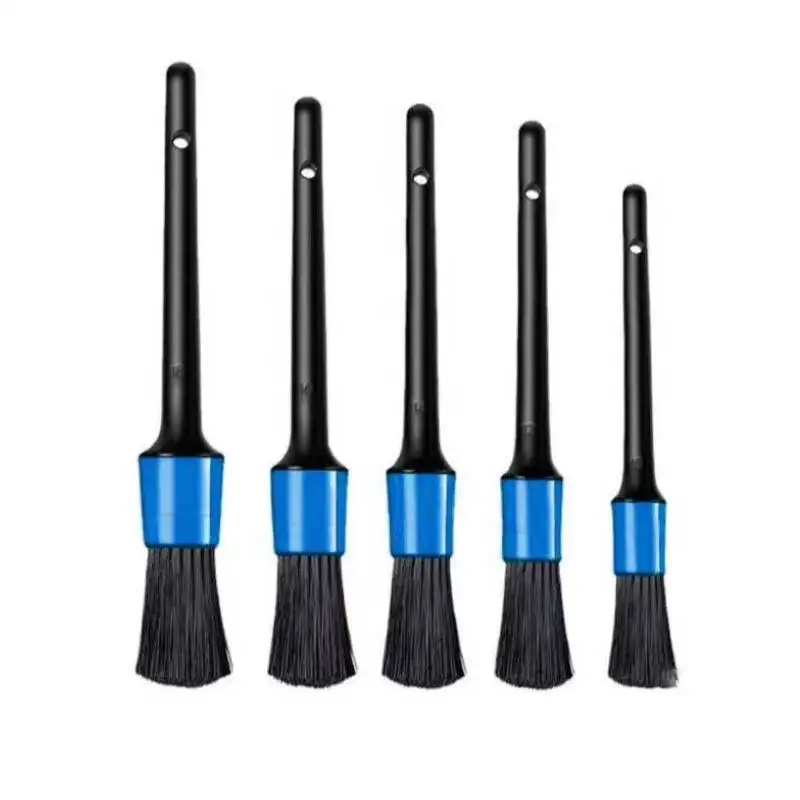 

Car Detailing Brushes Set for Cleaning Car Dashboard Air Vent Wheel Cleaning Brush Soft Bristle Plastic Handle Car Wash Brush