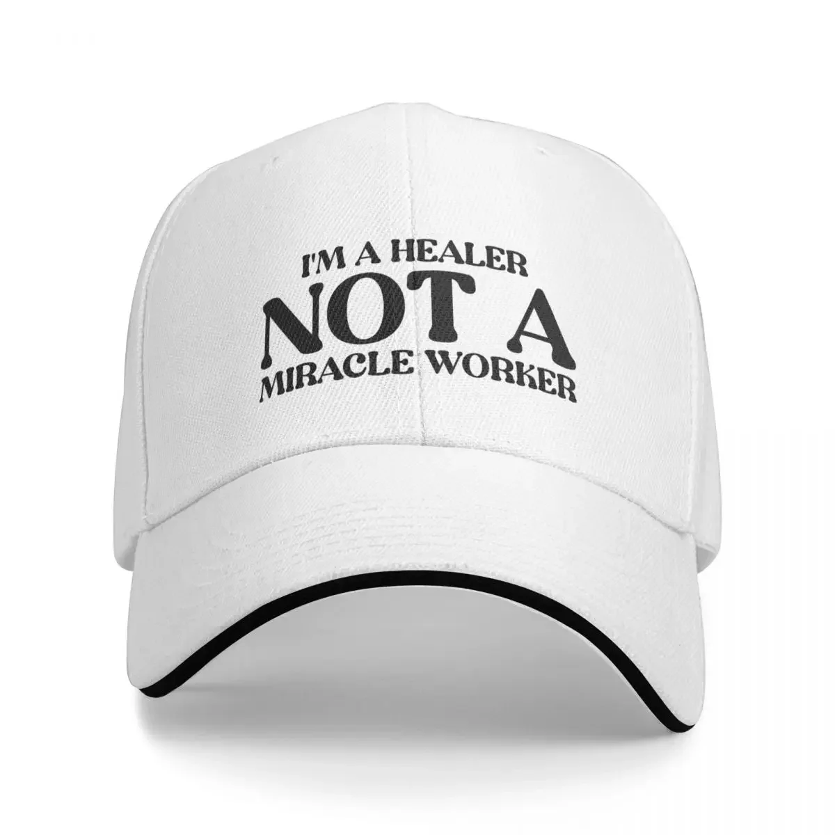 I'm a healer, not a miracle worker! MMO RPG Baseball Cap Golf Military Tactical Cap Golf Hat Women's Hats For The Sun Men's