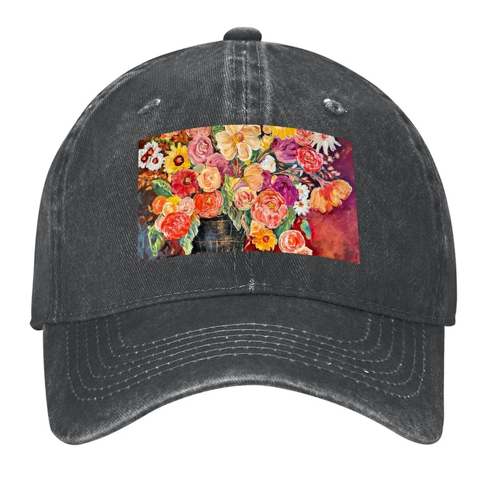 

Velverty Flowers Baseball Cap men's big size hat Rugby Big Size Hat Mountaineering Men's Caps Women's