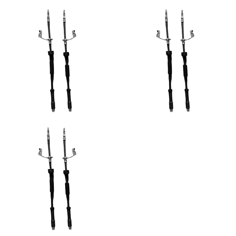 

Efficientt-6X Left+Right Front Brake Hose 32246005 32246006 For Volvo XC90 V90 XC60 2016-2024 Brake Hydraulic Hose Cable
