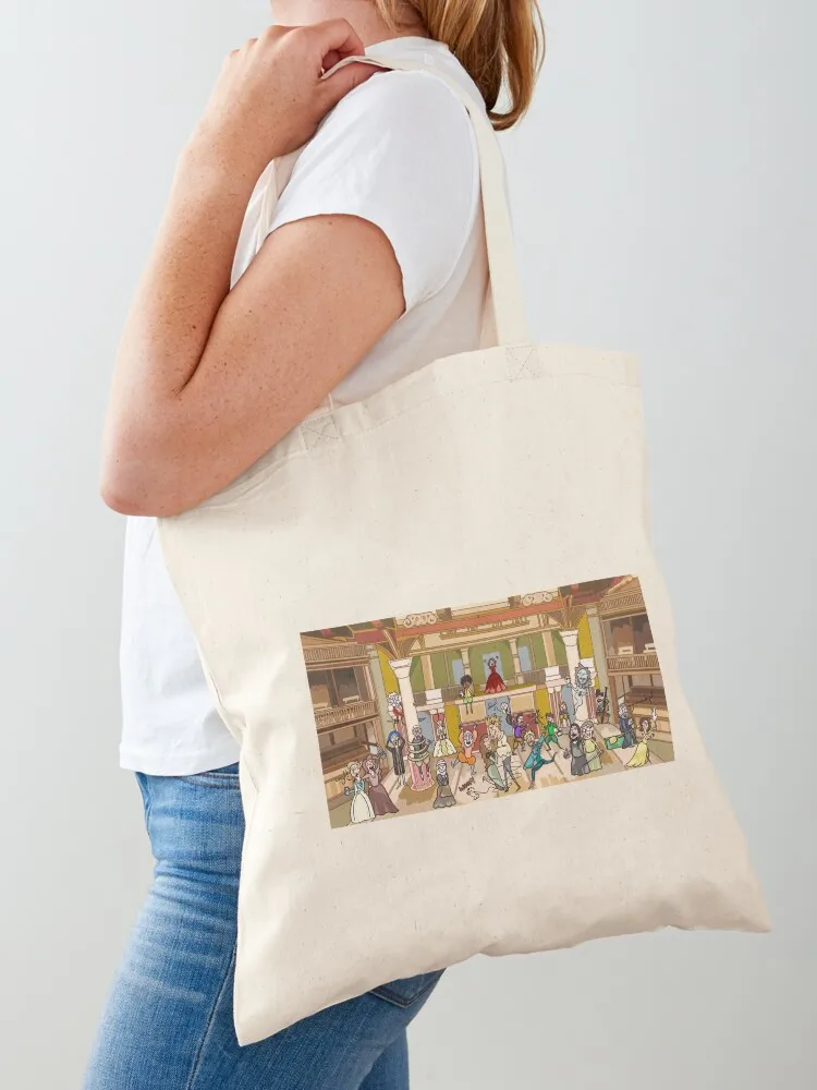 Shakespeare at Brighton Little Theatre Tote Bag canvas tote Canvas cute shopping logo Canvas