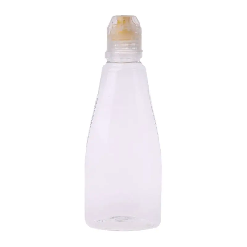 Squeezable Bottle Condiments Container Travel Sized Reusable Dispenser Of 400g Honey Capacity For Sauce Ketchup Honey