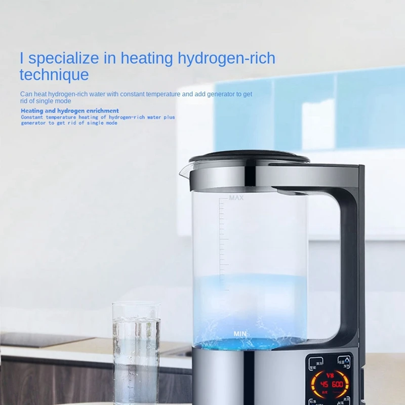 2L Rich Hydrogen Water Bottle Alkaline Water Ionizer Machine Water Filter Drink Hydrogen Water Generator