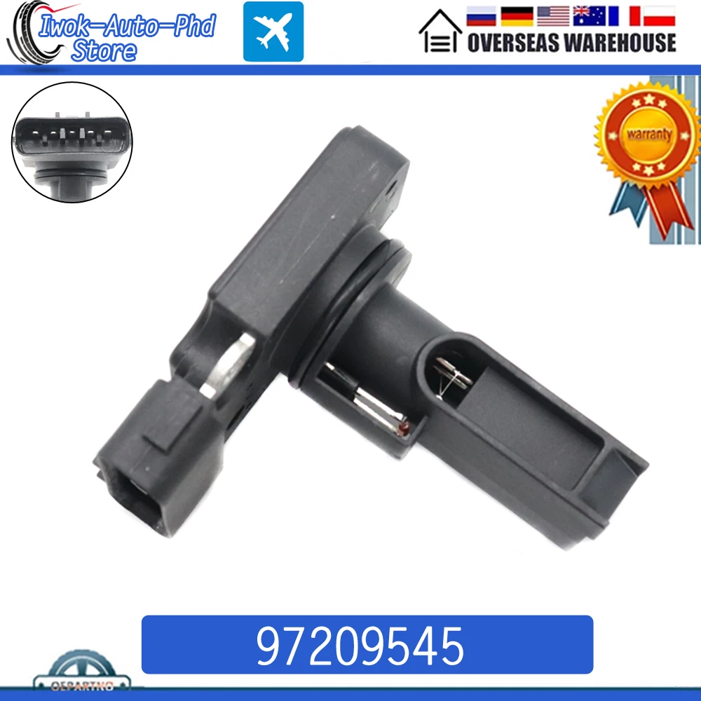 97209545 MAF MASS AIR FLOW METER SENSOR For Chevy Silverado Express GMC Sierra Savana Duramax Diesel V8 6.6L 2001-2007