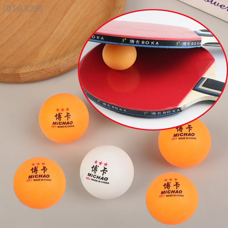 

10Pcs 3 Star V40+ New Material ABS Plastic Ping Pong Balls Table Tennis Balls Table Profession Table Tennis Training Balls