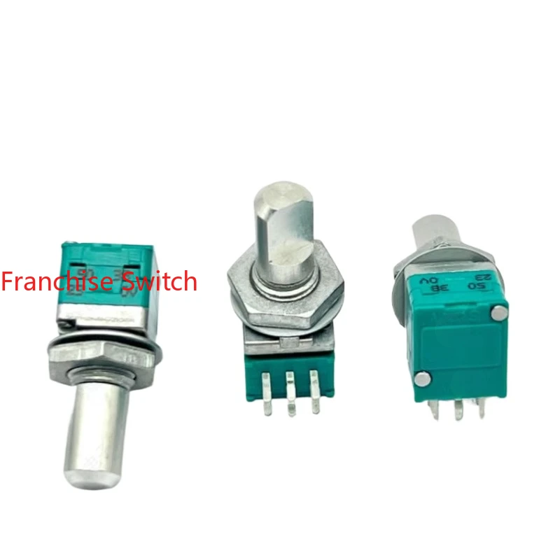 10PCS Audiophile-grade Audio Small RK09 Precision Rotating Carbon Film Potentiometer, Dual B50K D Axis