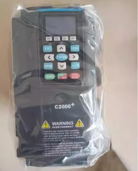 C2000 Plus 5.5kW 7.5HP VFD Heavy Vector Control AC Drive for Synchronous Asynchronous Motor