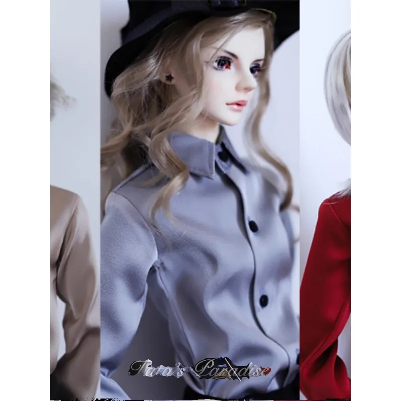 Gorgeous Satin Shirt For BJD 1/4 1/3 SD17 70Uncle POPO68 SDDF/ID73 ID75 Doll Clothes B367